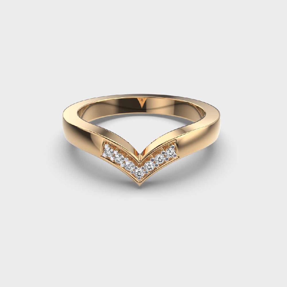 Divine Dazzle 10K Diamond Ring