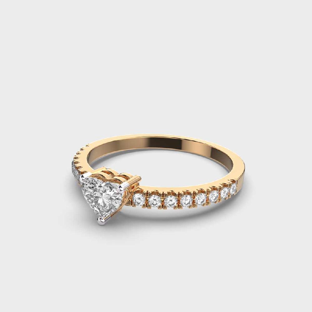 Royal Radiance 10K Diamond Ring