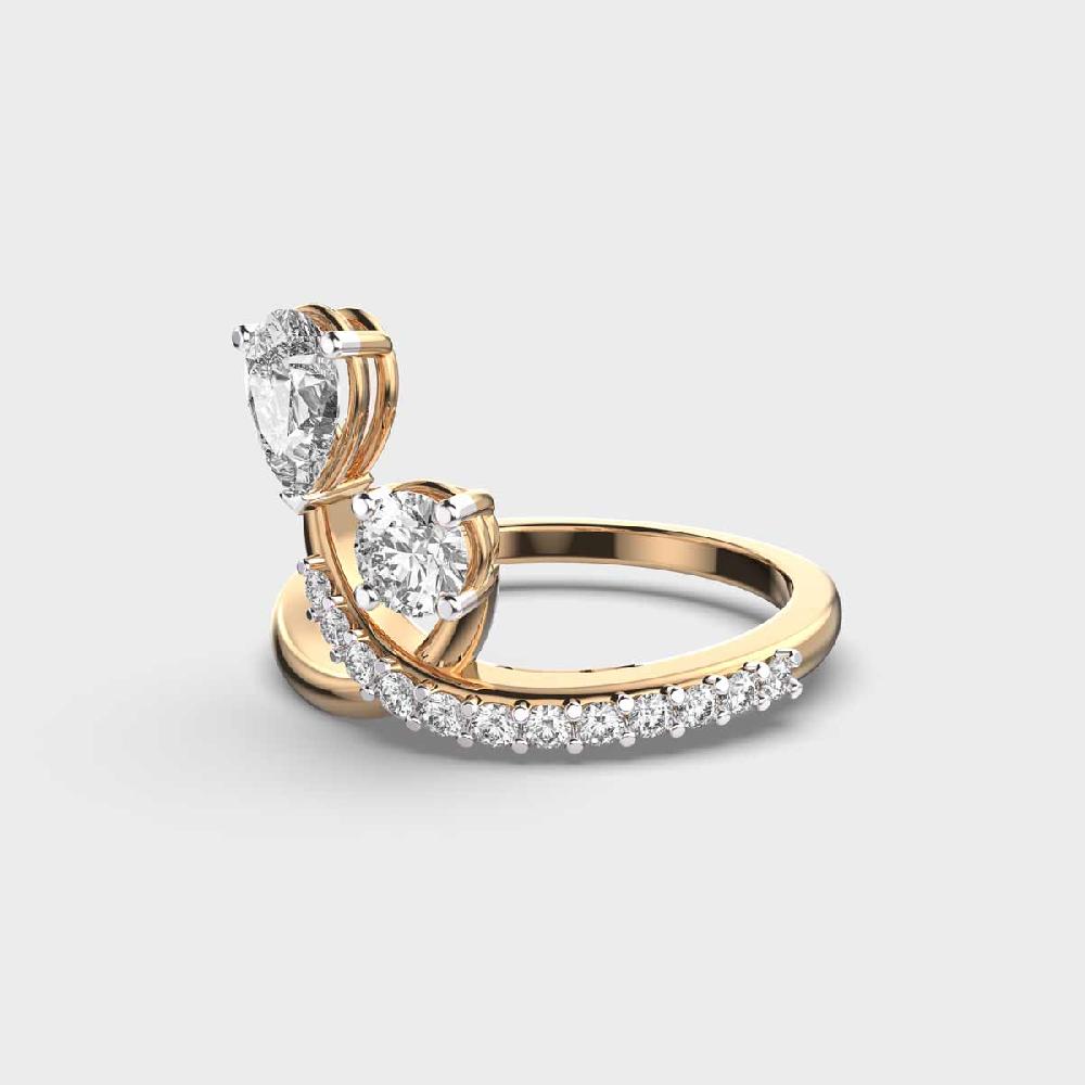 Luxe Love 10K Diamond Ring