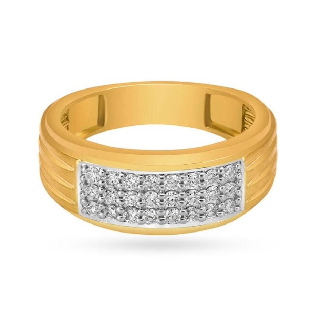Elegant Layers Diamond Ring