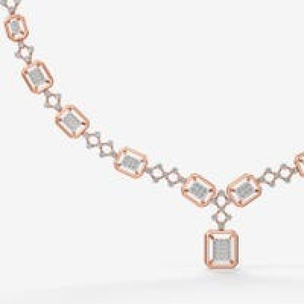 Sparkled Diamond Necklace