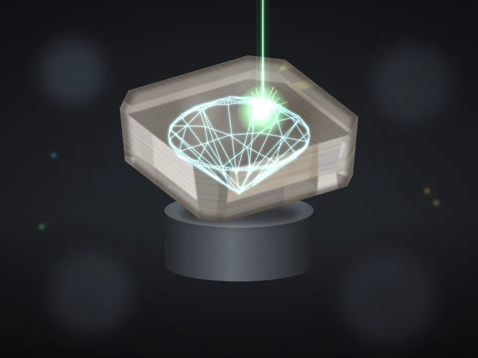 3D scan finds the best diamond inside