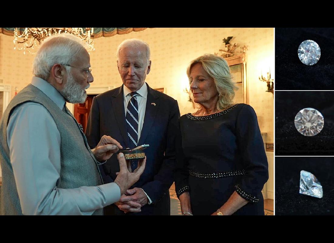 PM Modi Gifts Jill Biden a Lab-Grown Diamond: A Symbol of Innovation and Sustainability