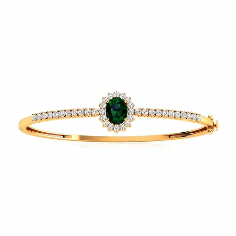 Grand Emerald Diamond Bracelet