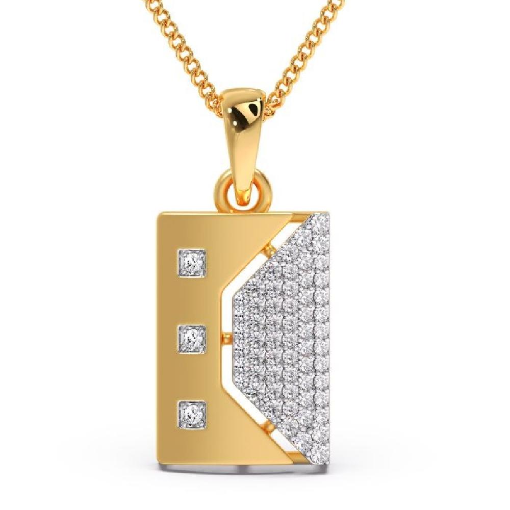 Advay Men's Diamond Pendant