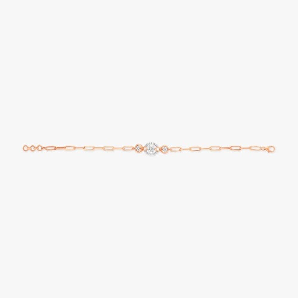 Radiant Flowers Diamond Bracelet