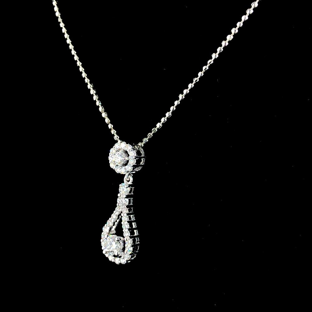 Drop Design Ladies Pendent 1.12 Ct. Lab Grown Diamond