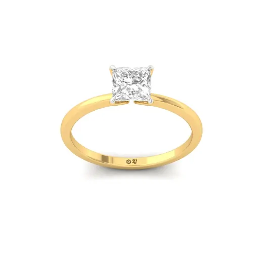 Princess Cut Solitaire Engagement Ring