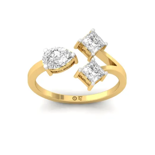 Three-Stone Diamond Ring