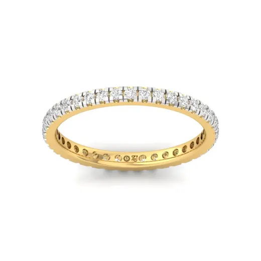 Full Diamond Eternity Band Ring