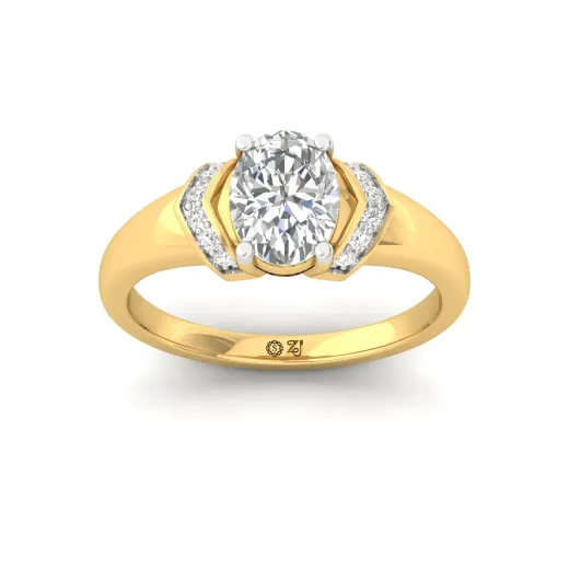 Oval Cut Diamond Engagement Ring