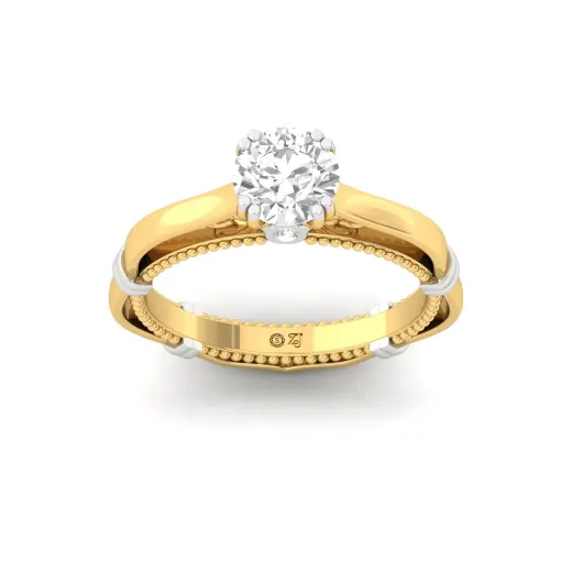 Round Cut Diamond Engagement Ring