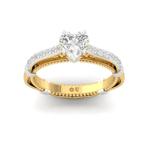 Heart Cut Diamond Engagement Ring