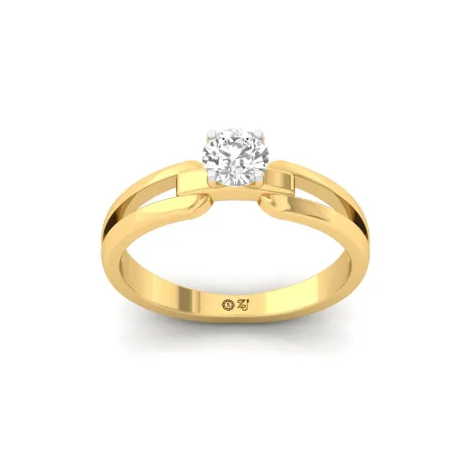 Round Cut Diamond Solitaire Ring