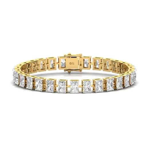 Radiant Cut Diamond Tennis Bracelet
