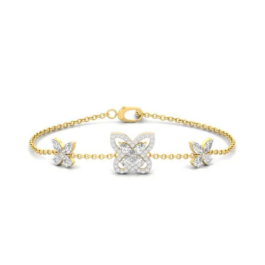 Butterfly Diamond Bracelet