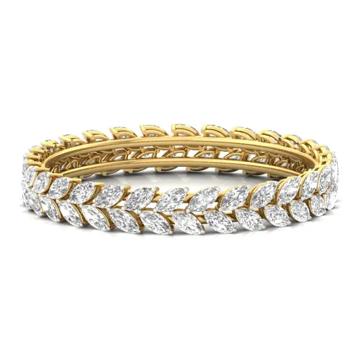 Marquise Cut Diamond Bangle (1 Pc)