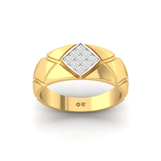 Men’s Cluster Diamond Ring