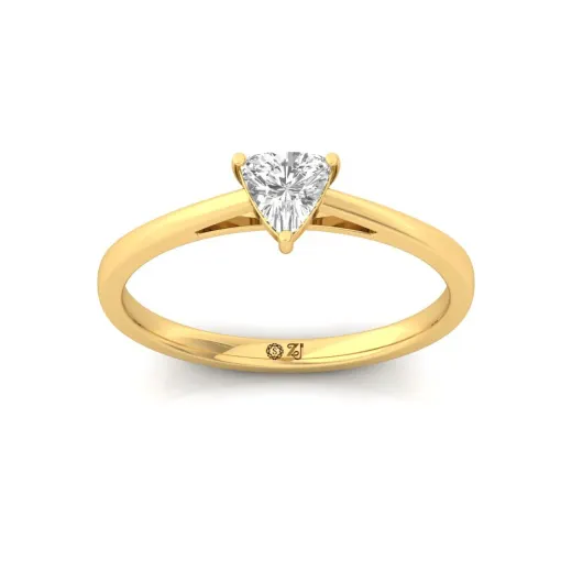 Trillion Cut Diamond Engagement Ring