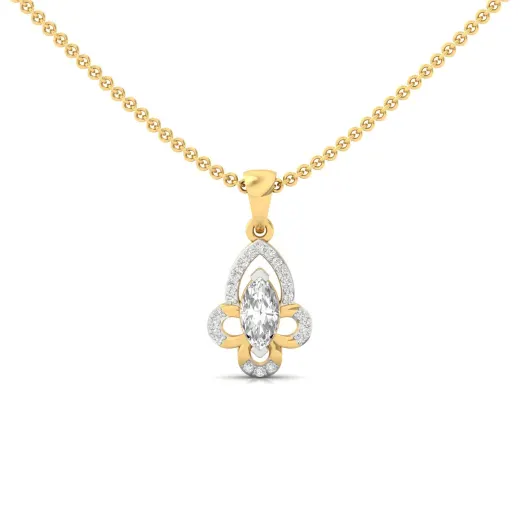 Marquise Diamond Pendant