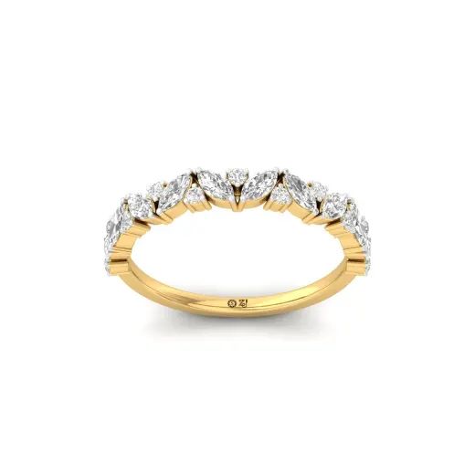 Marquise Lab Grown Diamond Band