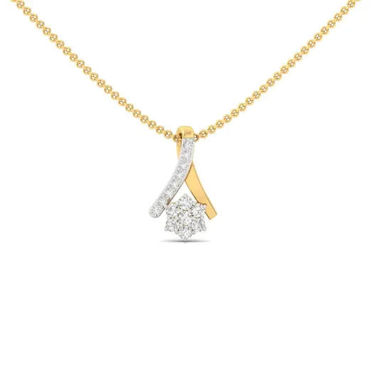Round Diamond Pendant