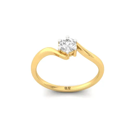 Round Brilliant Cut Diamond Solitaire Engagement Ring