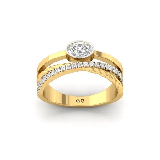Oval Cut Diamond Engagement Ring