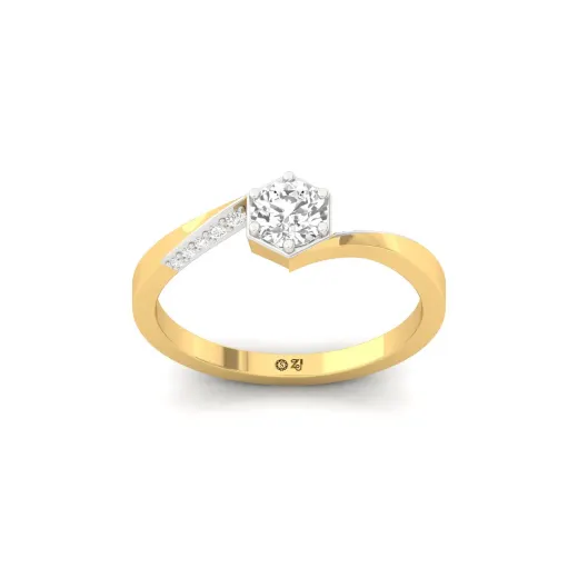 Round Cut Diamond Solitaire Engagement Ring