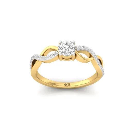 Round Brilliant Cut Diamond Engagement Ring