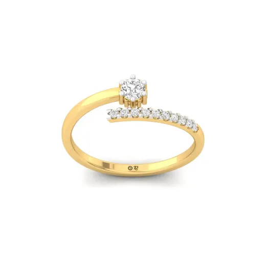 Round Cut Diamond Solitaire Engagement Ring